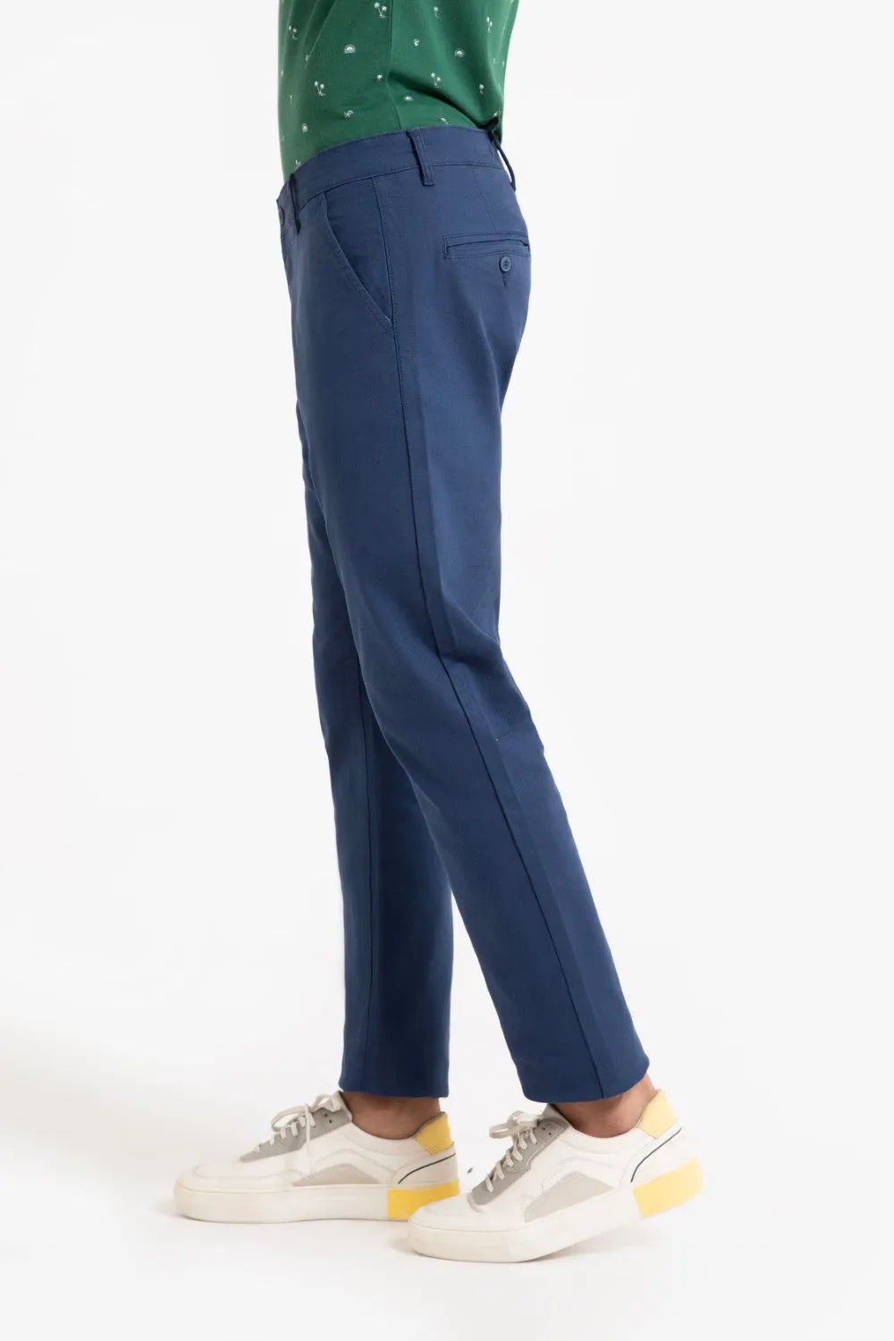 Blue Fashion Pants