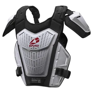 EVS Sports Unisex-Adult Revo 5 Roost Deflector (White, Small/Medium)