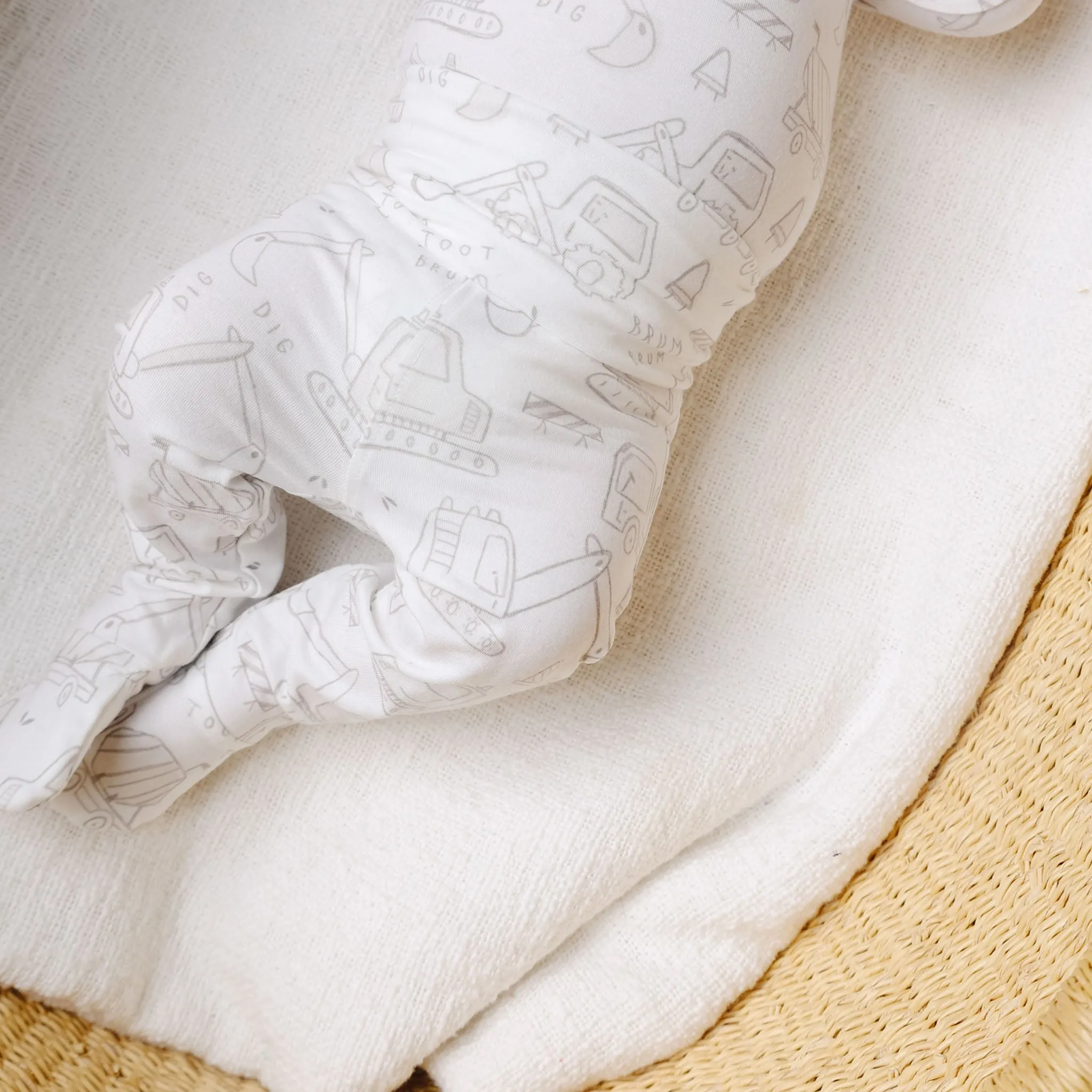 Footed Baby Pants - Gage
