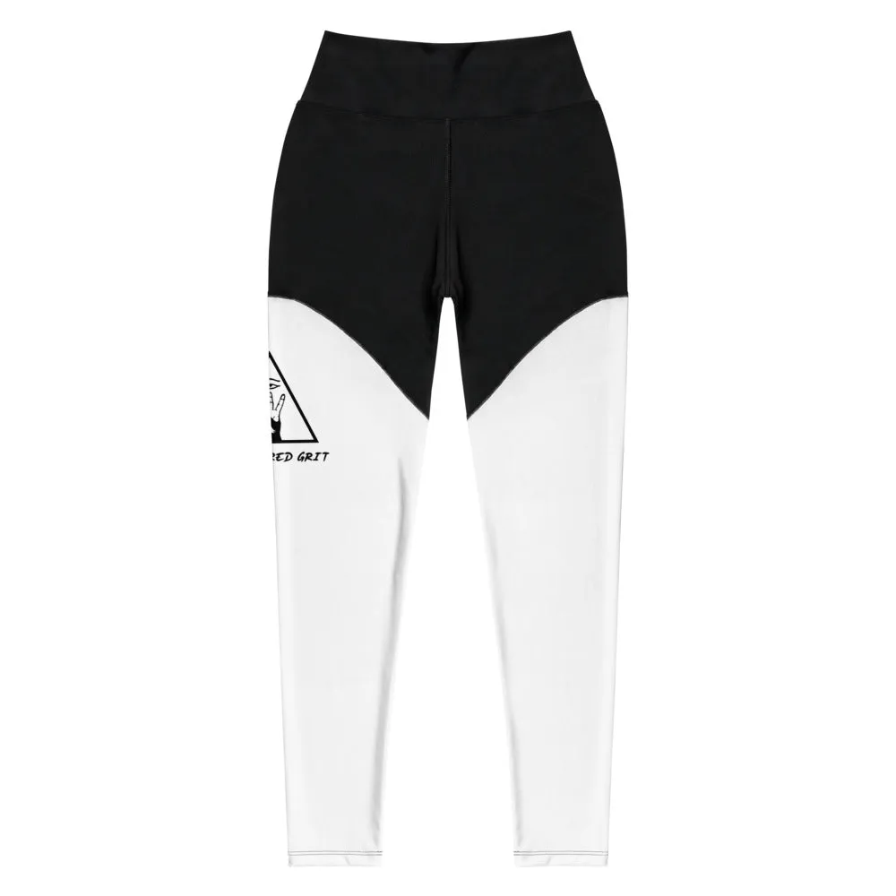 Logo Anniversary Leggings (white/black)