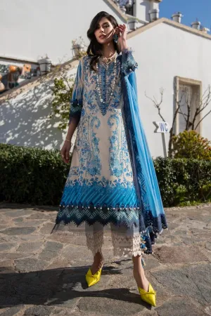 M221-013A-CI | Sana Safinaz Muzlin Spring Collection 2022 Vol 1  | Unstitched Printed Lawn Suits
