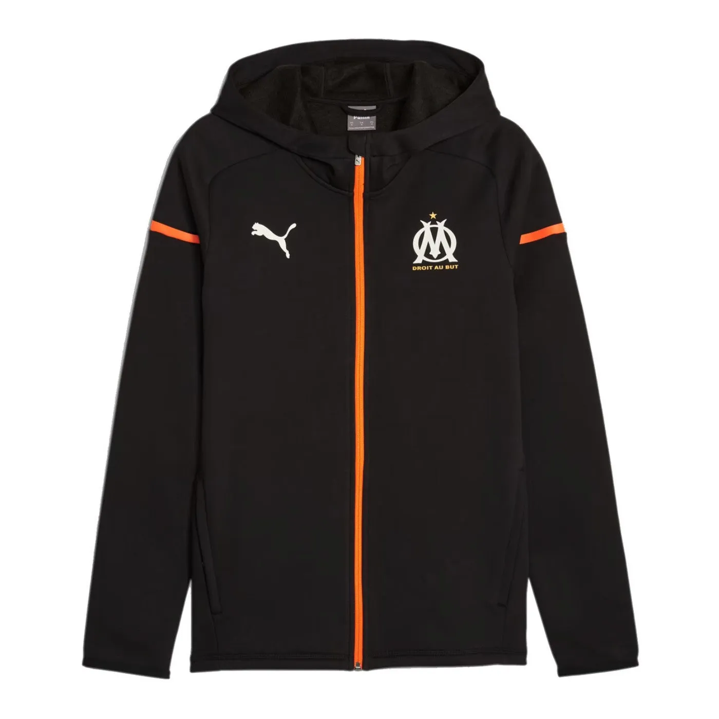 Olympique Marseille EU Casual hooded presentation tracksuit 2023/24 - Puma