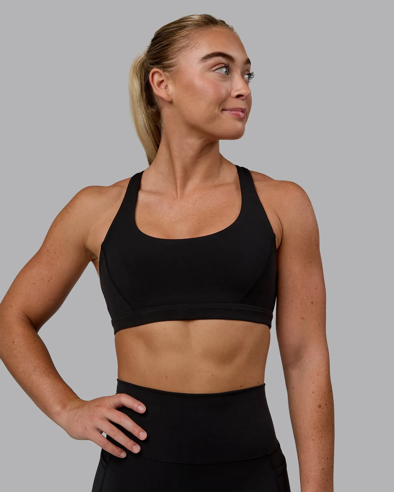 Precision Sports Bra - Black