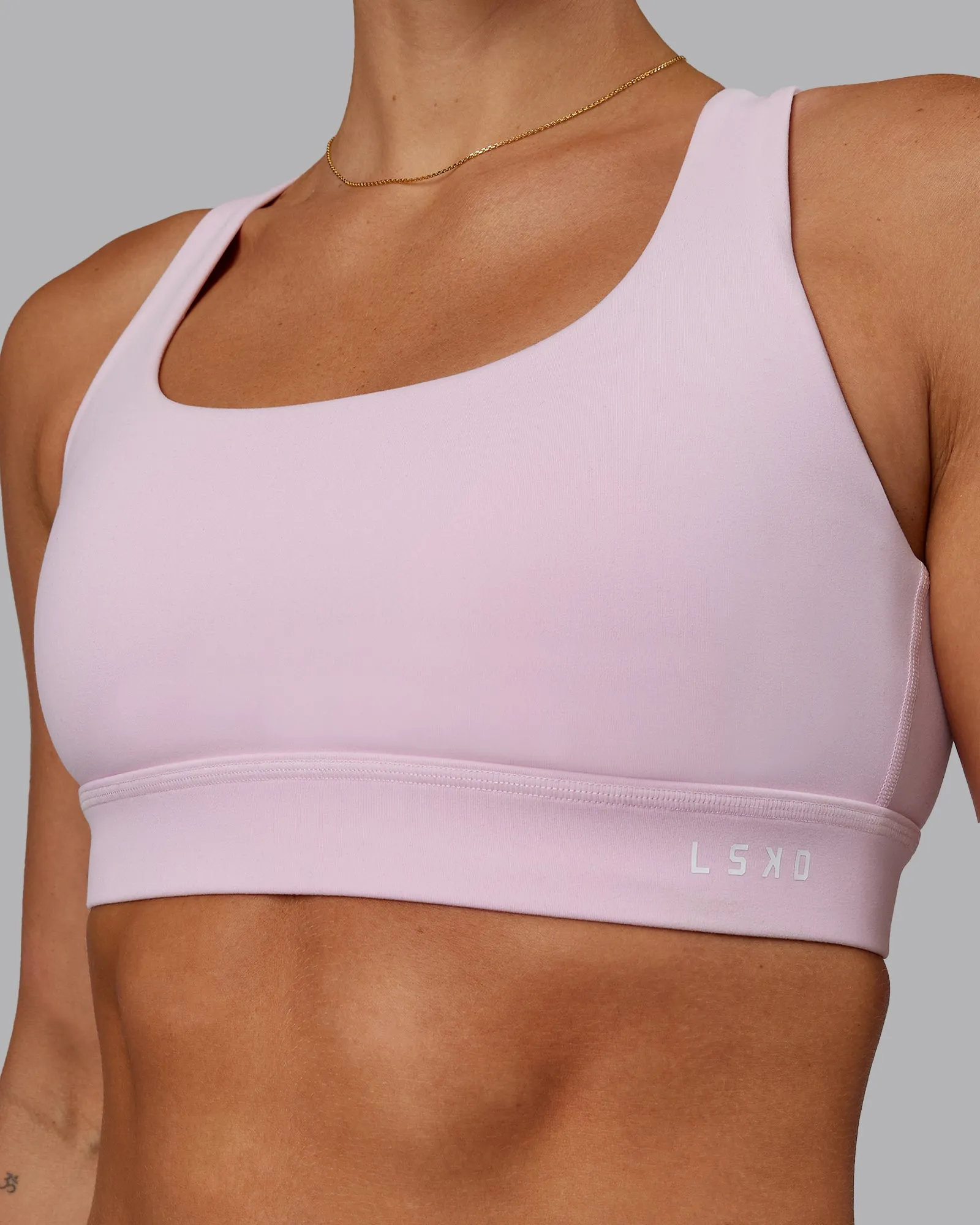 Race Day Sports Bra - Marshmallow