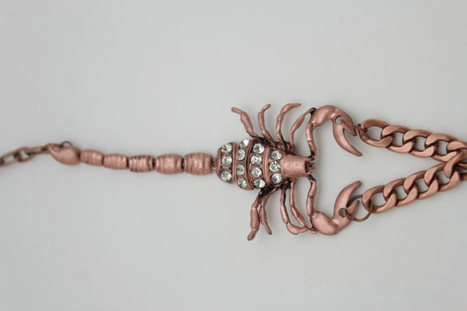 Rhinestone Scorpion Boot Chain