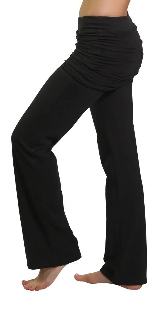 Ruched Skirt Yoga Pant