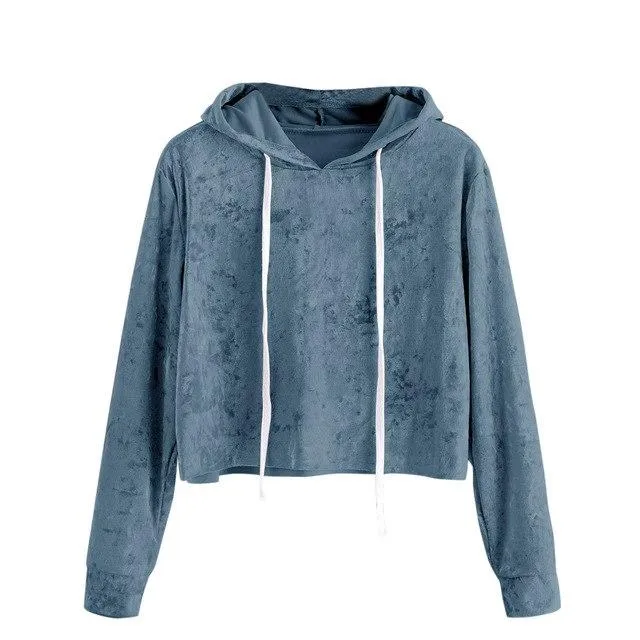 Solid Flannel Hoodie