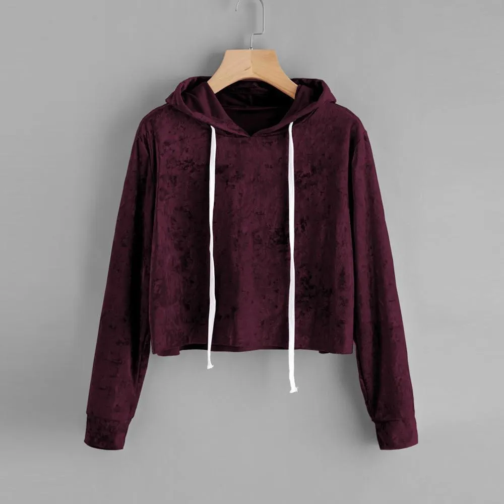 Solid Flannel Hoodie