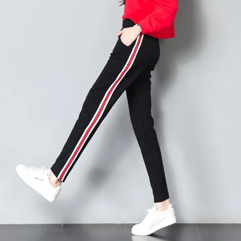 Striped Harem Pants