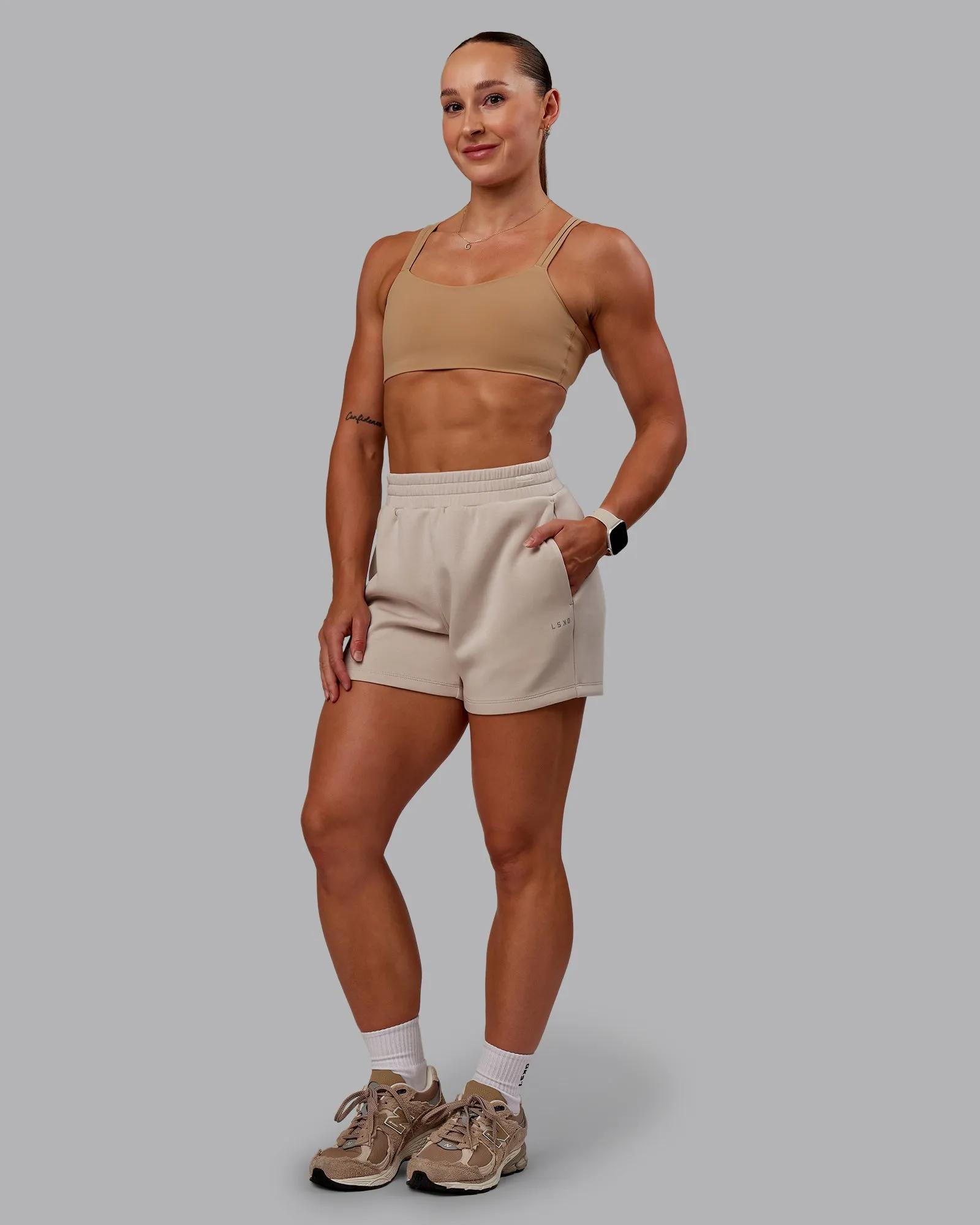 Vantage Sports Bra - Warm Smoke