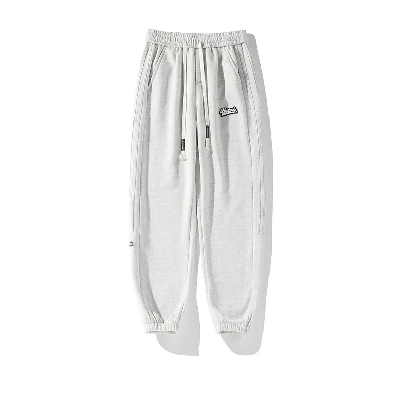 Warm Thickened Wide-Leg Sports Pants
